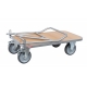 Chariot FIMM 400 kg 1000 x 560 mm repliable roues Ø 200 mm 