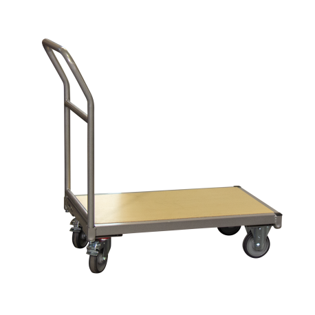 Chariot FIMM 250 kg 850 x 500 mm dossier amovible roues Ø 125mm 