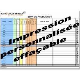 Impression personnalisée sur magnétique A1 effaçable