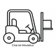 VSM - Picto CHARIOT ELEVATEUR - bloc 25 feuillets repositionnables