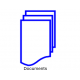 VSM - Picto DOCUMENT - bloc 25 feuillets repositionnables