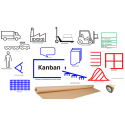 VSM - KIT de 17 Pictos pour cartographier la Valeur Ajoutée