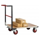 Chariot FIMM dossier fixe 1000x600mm plateau médium roues CC 400 kg