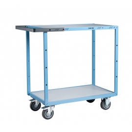Servante FIMM 250 kg 2 plateaux 850x500mm mélaminé 