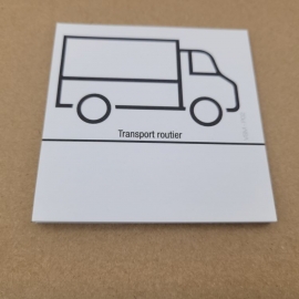 VSM - Picto CAMION - bloc 25 feuillets repositionnables