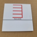 VSM - Picto STOCK CTRL - bloc 25 feuillets repositionnables