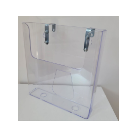 Boite plexiglass A4 avec crochets