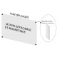 Panneau DIBOND 150x120 Magnétique Effaçable