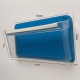 Support magnétique A5 avec pochette transparente en plastique souple pour stocker documents A5 - 6 couleurs au choix