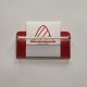Support magnétique A5 avec pochette transparente en plastique souple pour stocker documents A5 - 6 couleurs au choix