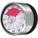 Petit Minuteur Rond Aimanté (Diamètre 6cm) pour animer les réunions 5mn ou TOP 5