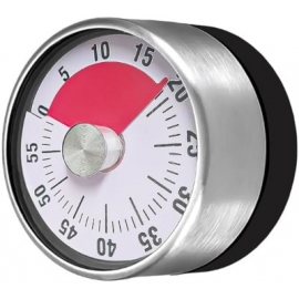 Petit Minuteur Rond Aimanté (Diamètre 6cm) pour animer les réunions 5mn ou TOP 5