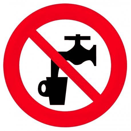 Eau non potable
