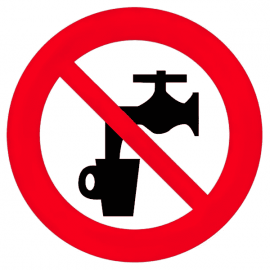Eau non potable