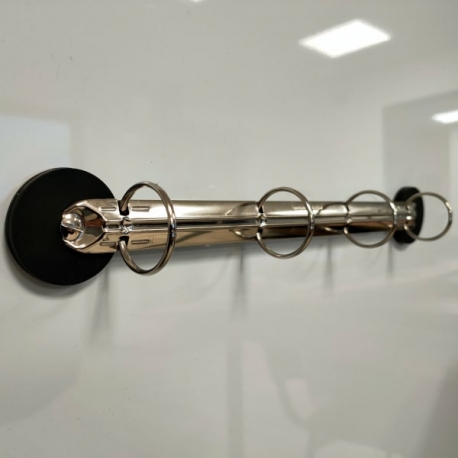 4 anneaux 20mm ou 35mm avec 2 aimants résistance 5kg comme un classeur A4 4 anneaux - Fixation Magnétique