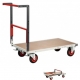 Chariot FIMM Flatpack dossier repliable 1000 x 600 mm plateau médium roues C 400 kg 