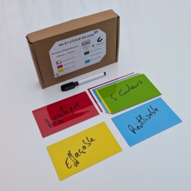 Etiquettes Scrum Board Magnétiques Effaçables 125x75mm