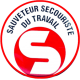 Badge SST Rouge -Sauveteur Secouriste du Travail- Rond 55mm avec épingle