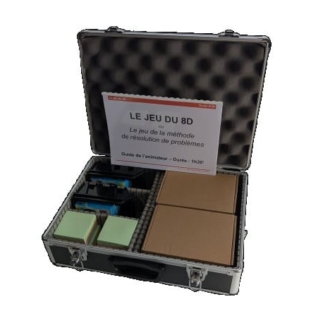 Jeu du 8D ou le jeu de la méthode de résolution de problèmes