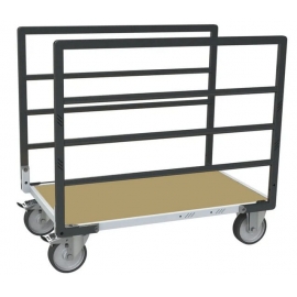 Chariot modulaire FIMM 500 kg 1000 x 600 mm avec 2 ridelles 