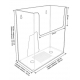 Boite plexiglass A4+ avec trous pour vis