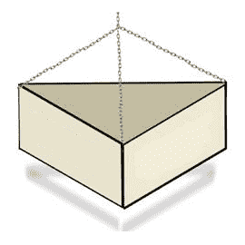 Panneaux aériens suspendus