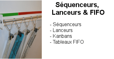 Séquenceur, lanceur kanban - Tableau FIFO