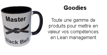 Goodies Lean-6Sigma - Mug - Sacs pliables - Stylos