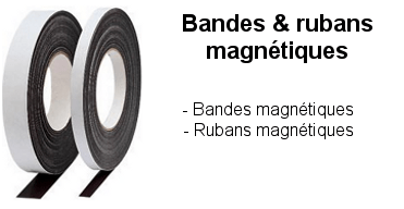 Bandes et rubans magnétiques effaçables - 5mm, 1cm, 3 cm - Titres